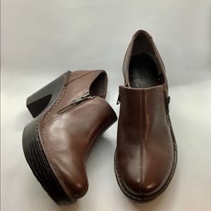 Born Brown Leather Booties
